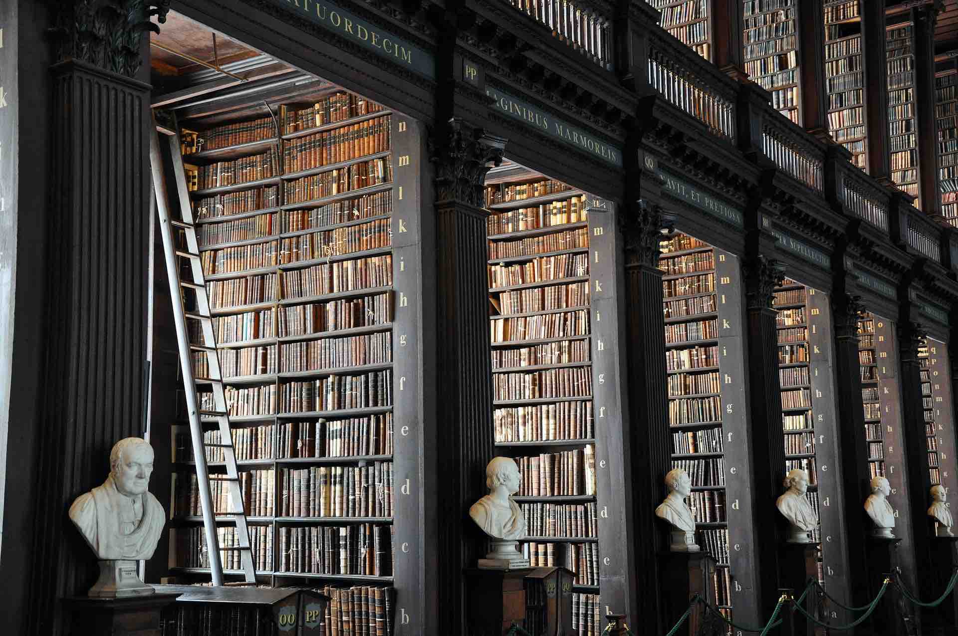 Trinity college Library photo